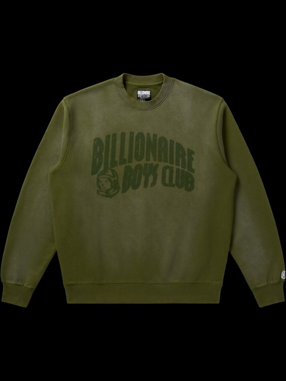 Billionaire Boys Club Curve Faded Sweatshirt Cypress Men's Size Small